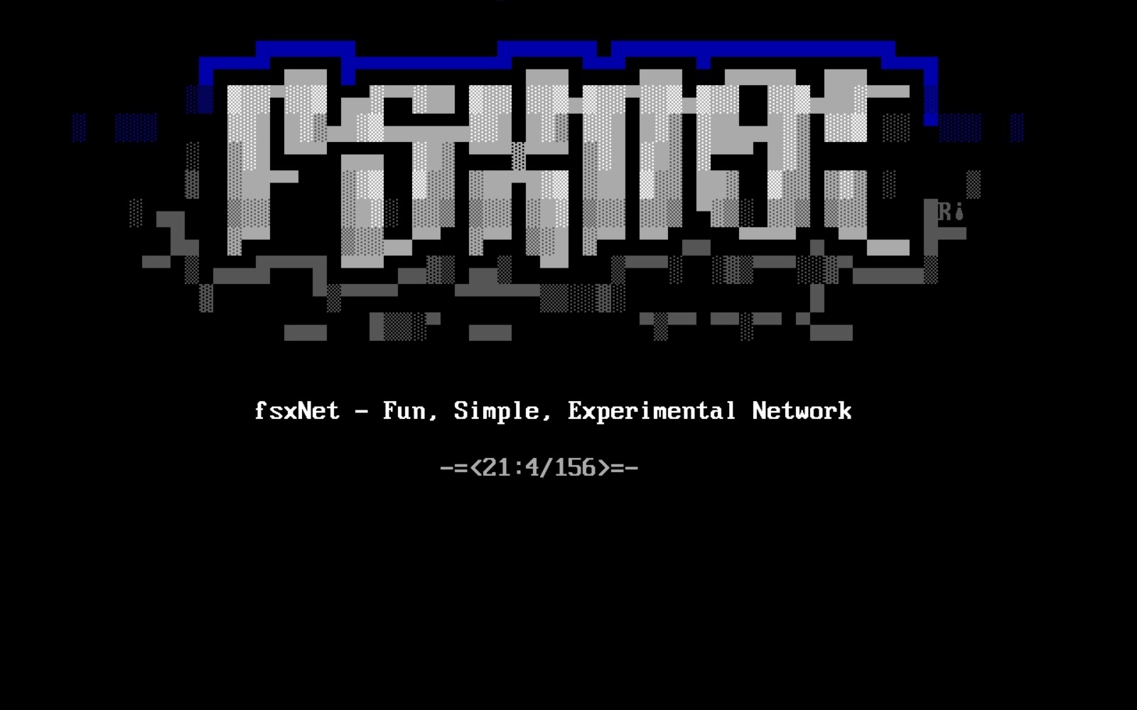 fsxNet ANSI artwork